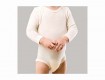 Wol-zijden romper naturel