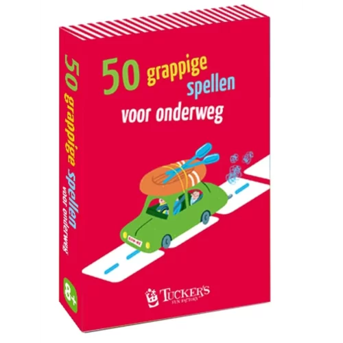 50 grappige spellen voor onderweg