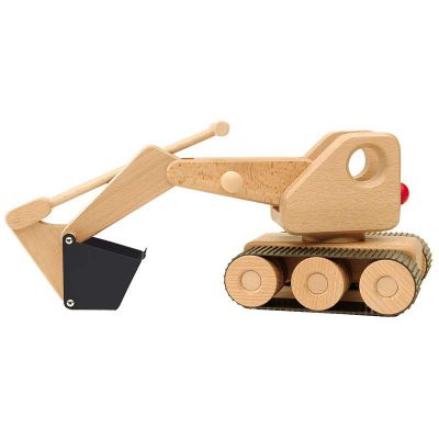 Houten Graafmachine  met Rupsbanden (Ostheimer)