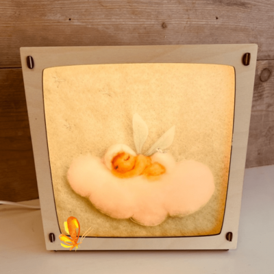Wisselplaat Silhoutlamp - Baby Blauw (Het Wolfeetje)