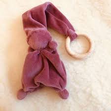 Bijtliefje velours - Roze