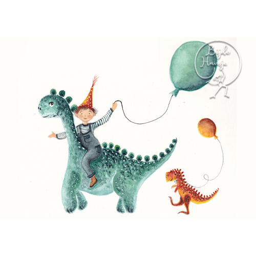 Ansichtkaart Dino (Bijde Hansje)