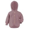 Wollen Jasje met Capuchon - Rosewood (Engel)