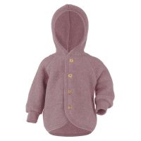 Wollen Jasje met Capuchon - Rosewood (Engel)
