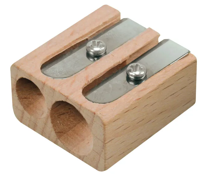 Lyra Dubbele puntenslijper hout