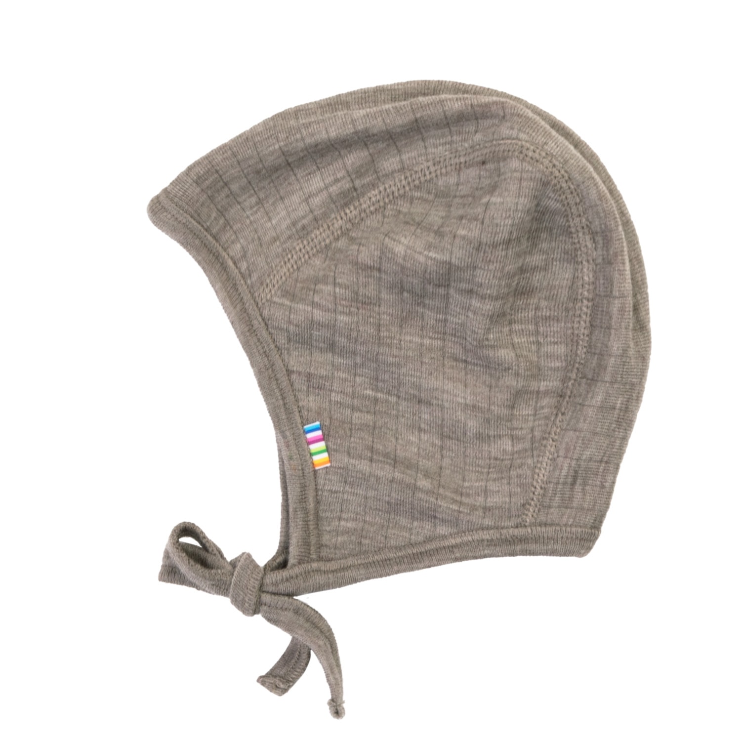 Merinowollen strikmutsje sesame (Joha)