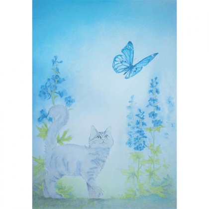 Kat en vlinder - Brechtje Duijzer