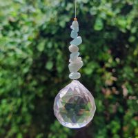 Kristallen Raamhanger met Amazoniet