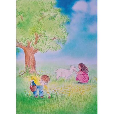 Ansichtkaart Lente (Brechtje Duijzer)