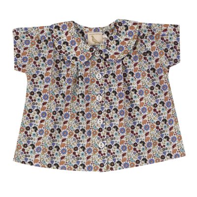 Blouse met Peter Pan Kraag - Ditsy  (Pigeon Organics)