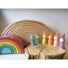 Regenboog Kabouters - Pastel - Zelf maken