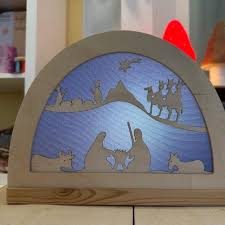 Silhouet - Kerstfeest in de stal (De Noest)