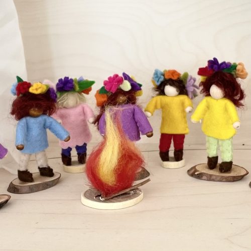 Sint-jan kindje voor de seizoenstafel