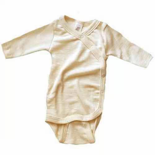 Wol Zijden Romper Naturel (Engel)