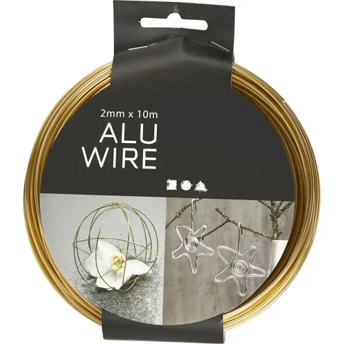 Aluminium Gouddraad 2mm - Afbeelding 2