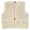 Wollen Bodywarmer - Ecru (Alwero)