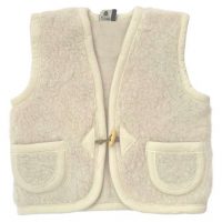 Wollen Bodywarmer - Ecru (Alwero)