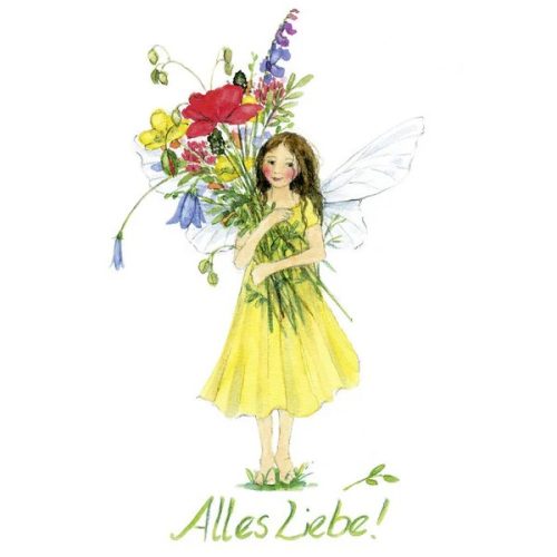 Daniela Drescher Ansichtkaart Alles Liebe