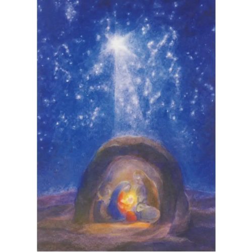 Ansichtkaart Kerstlicht (Marie Laure Viriot)