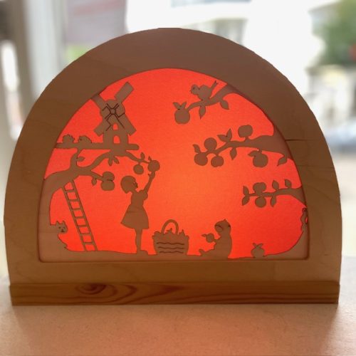 Silhouet - appel oogst (De Noest)