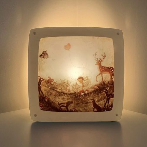 Toverplaat Silhouetlamp - Baby dream (bijdehansje)