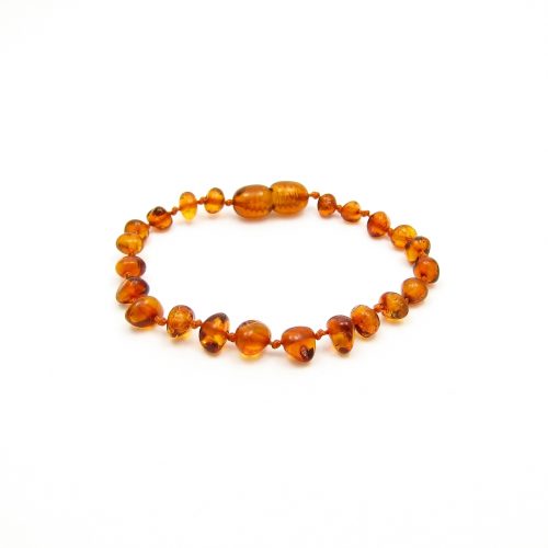 Barnsteen Armbandje/Enkelbandje -  Cognac