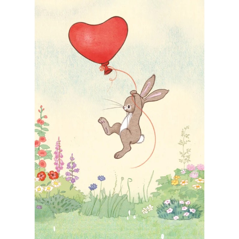 Ansichtkaart - Lovely balloon(Belle & Boo)