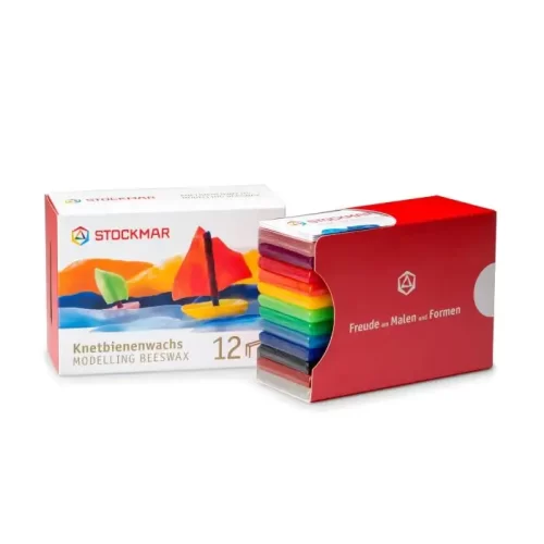 Bijenkneedwas 12 Kleuren (Stockmar)