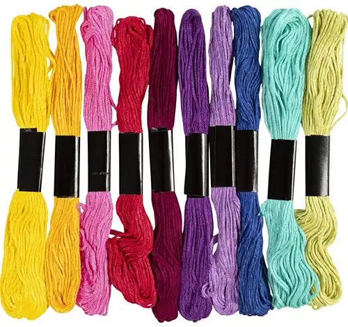 Borduurgaren katoen 6-draads - Kleurrijk - Afbeelding 2