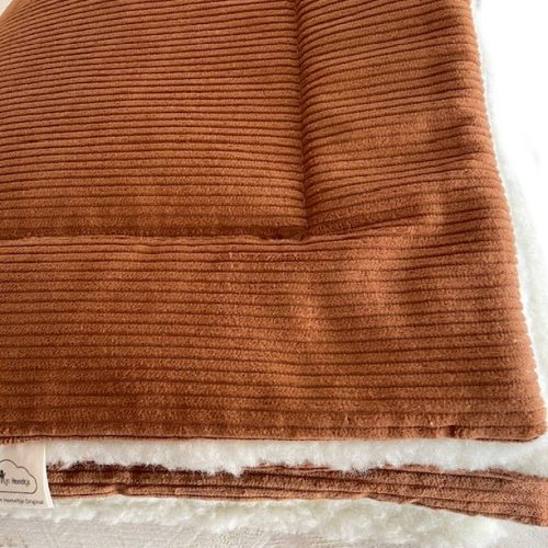 Wollen Boxkleed Cognac