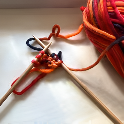 Houten kinderbreinaalden - extra kort