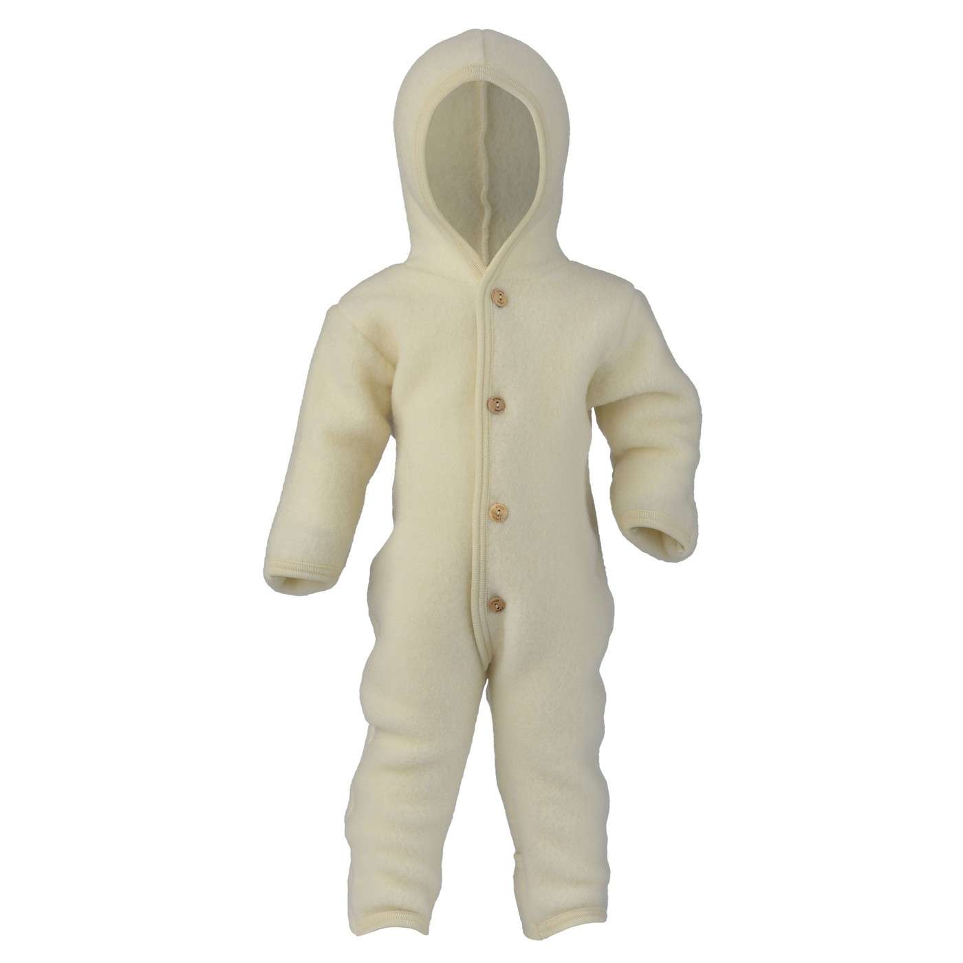 Engel-Natur Buitenpak van Wollen Fleece - Ecru