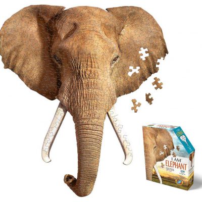 Contourpuzzel olifant - 300 delig (Madd Capp)