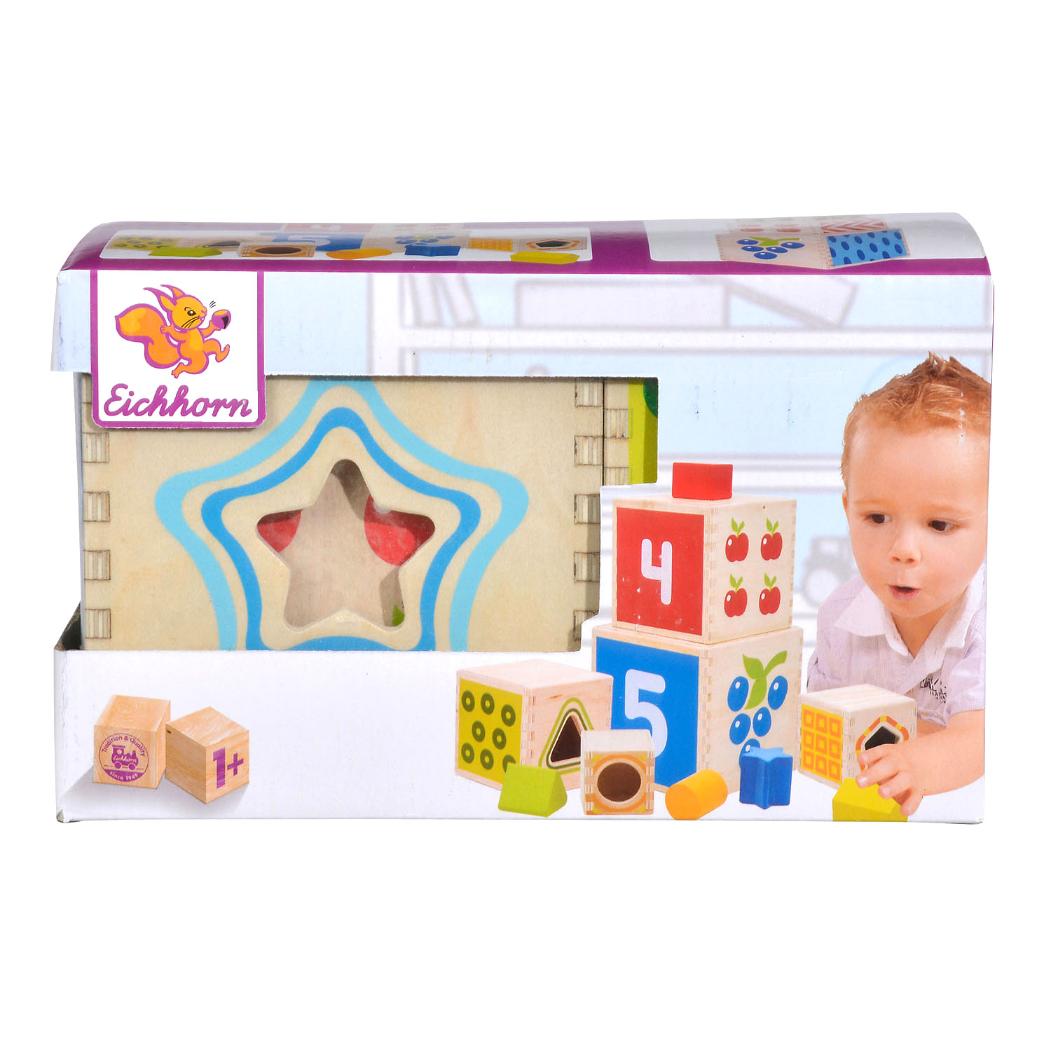 Eichhorn Houten Kubustoren - Afbeelding 2