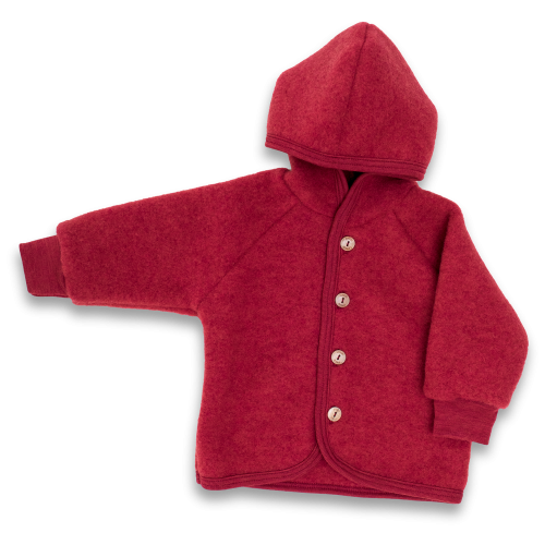Engel-Natur Wollen fleece Jasje - Jasper melange