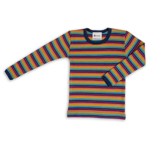Engel-Natur Wol Zijden longsleeve - Multi collor
