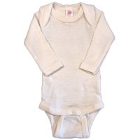 Wol Zijden Romper Naturel (Engel)
