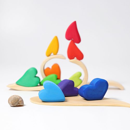 Houten regenboogharten  (Grimms) - Afbeelding 2