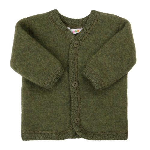 Fleece Vest 100% Merinowol - Olive