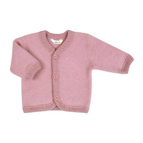 Wollen Vestje 100% Merinowol - oud roze (Joha)
