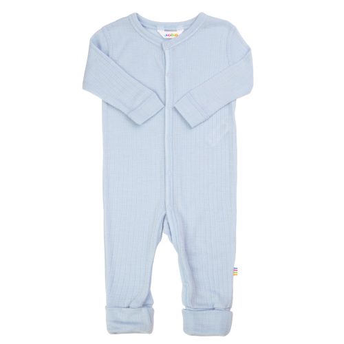 Joha Wollen Jumpsuit 2 in 1 voetjes- Lichtblauw