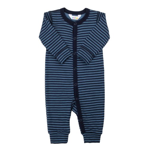 Wollen Jumpsuit blauwe streep (Joha)