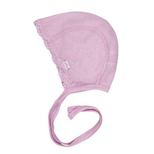 Joha Kanten Babymutsje Wol Zijde - Roze