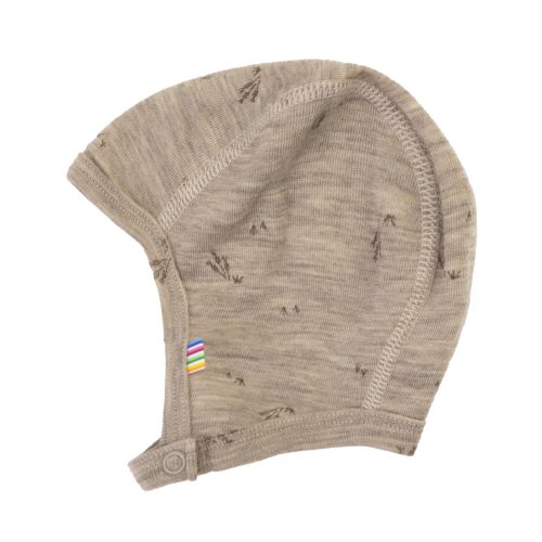 Joha Wollen Babymutsje Merinowol Sand - Corn