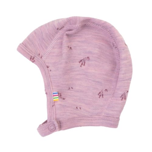 Joha Wollen Babymutsje Merinowol Lilac - Corn