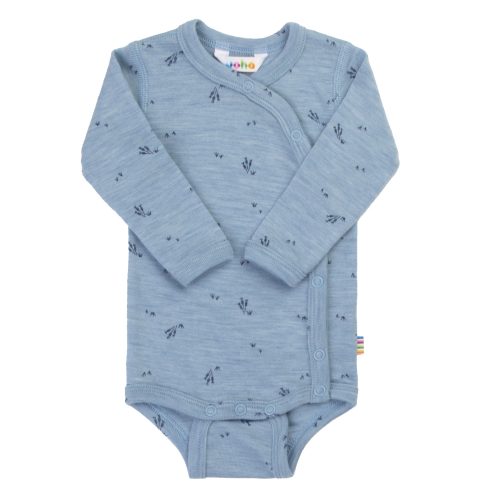 Joha Wollen Romper Merinowol Blue - Corn