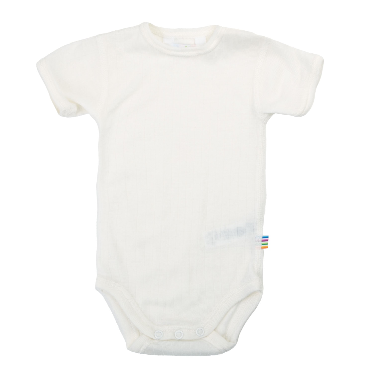 Joha Merinowollen Romper – Korte Mouw - Ecru