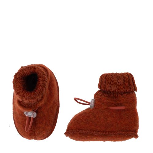 Wollen Fleece Sloffen - Russet