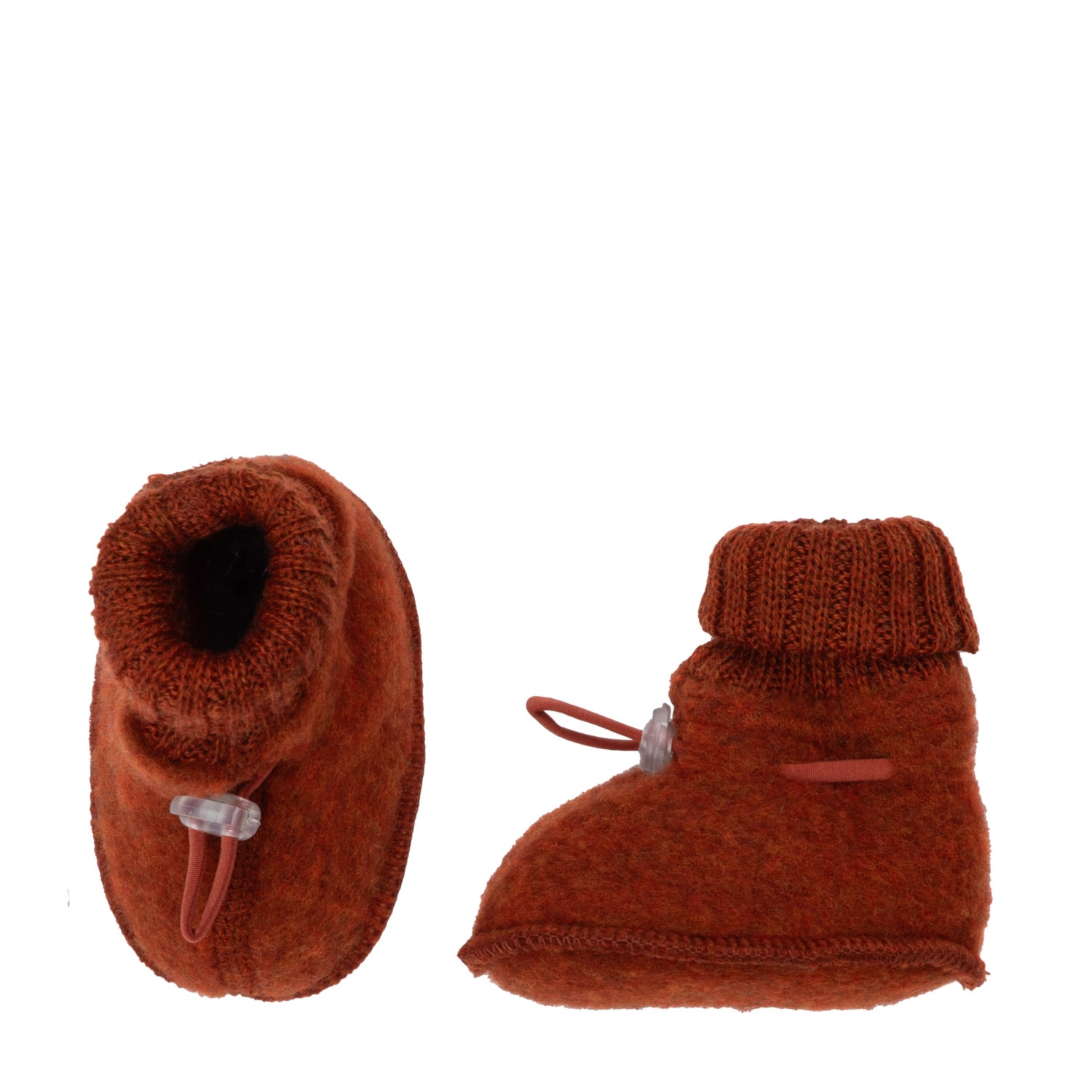 Wollen Fleece Sloffen - Russet