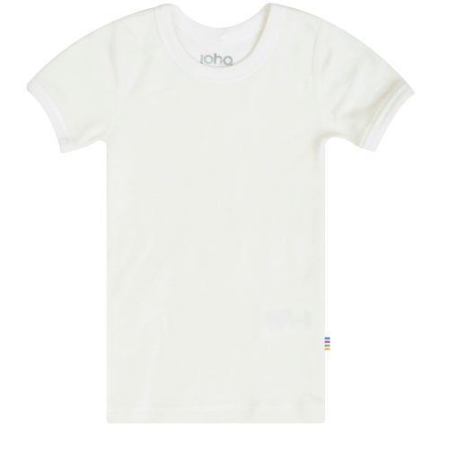 Joha kinder T-Shirt wol/katoen - Ecru